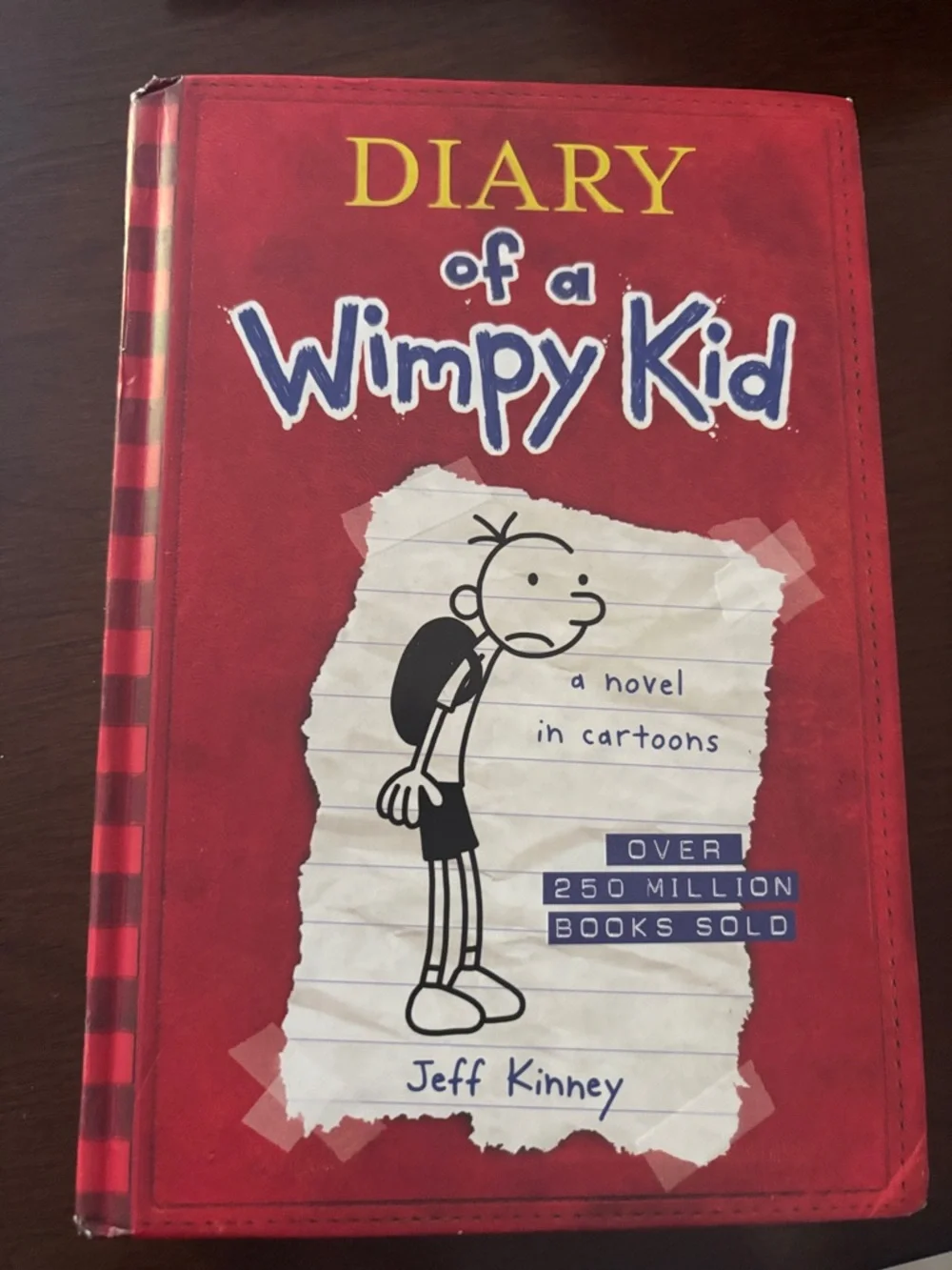 Diary of a Wimpy Kid Hard Cover Book